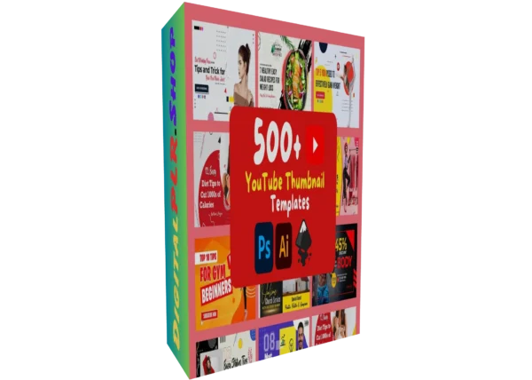 500+ YouTube Thumbnail templates