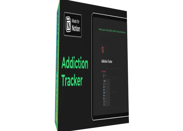 Addiction Tracker Notion Template