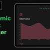 Dynamic Habit Tracker notion template