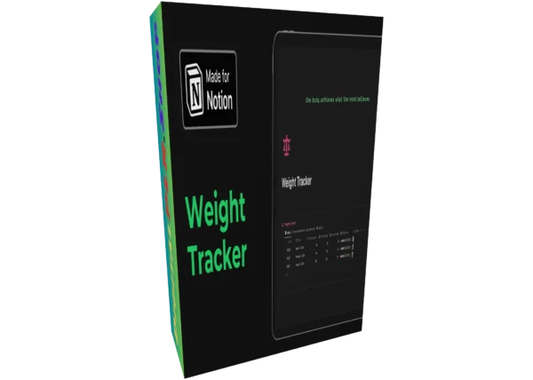 Notion Weight Tracker