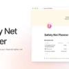 Safety Net Planner Notion Template