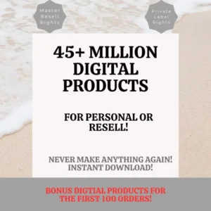 45 Million PLR Digital Products (Premium Collection)